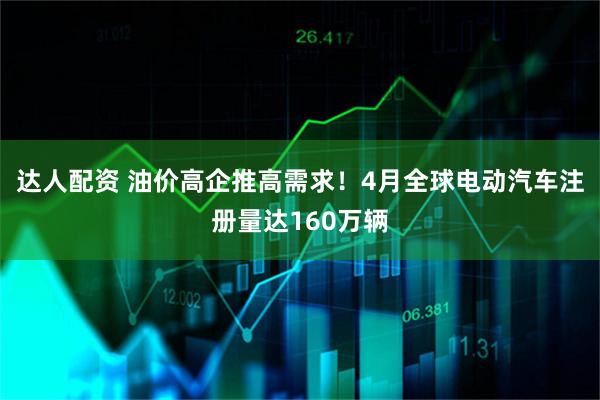 达人配资 油价高企推高需求！4月全球电动汽车注册量达160万辆